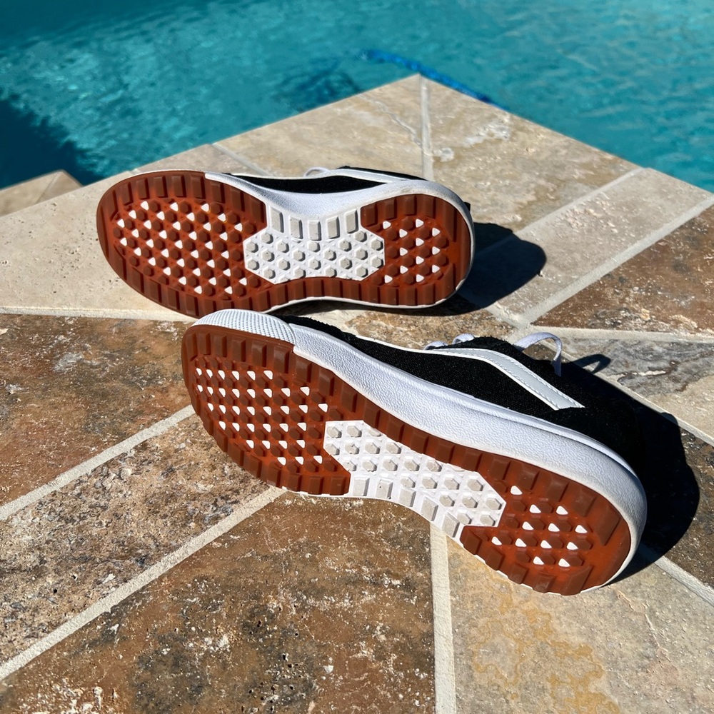 Vans Black and White Classic Sneakers - Picture 2 of 4